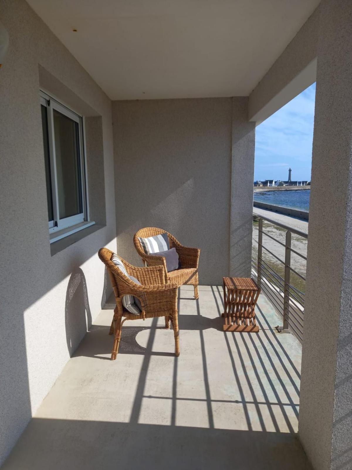 Reve Bleu - Vue Mer Exceptionnelle - Wifi - Draps Et Serviettes Inclus - Balcon Avec Mobilier De Jardin Penmarcʼh المظهر الخارجي الصورة